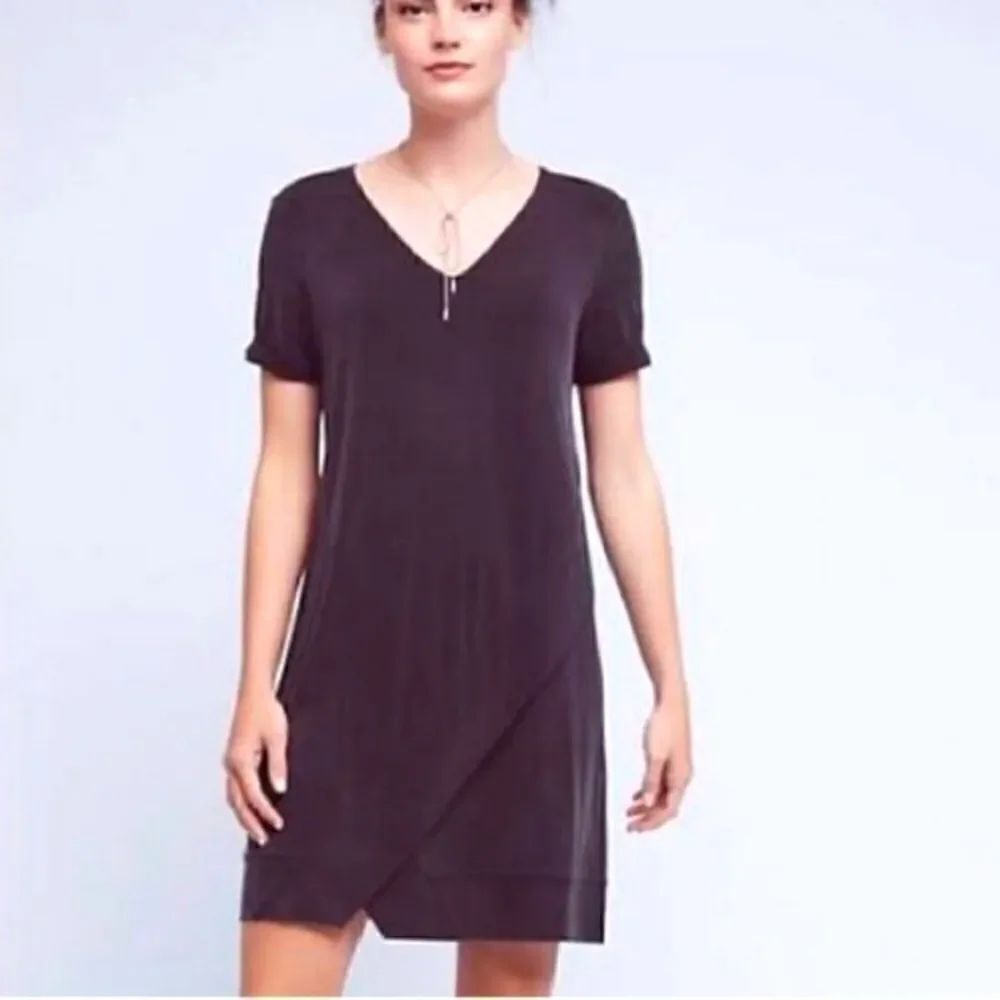 Dolan left coast Anthropologie Cupro Plunge tunic size S